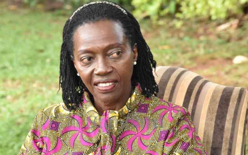 File image of Martha Karua